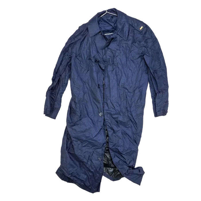 US Air Force Blue Lightweight Raincoat - 40L, Medium - US Air Force Surplus - Rain Jackets