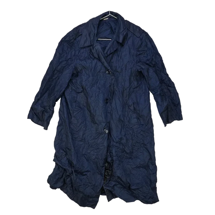 US Air Force Blue Lightweight Raincoat - 40R, Medium - US Air Force Surplus - Rain Jackets