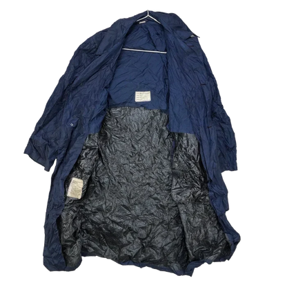 US Air Force Blue Lightweight Raincoat - 40R, Medium - US Air Force Surplus - Rain Jackets