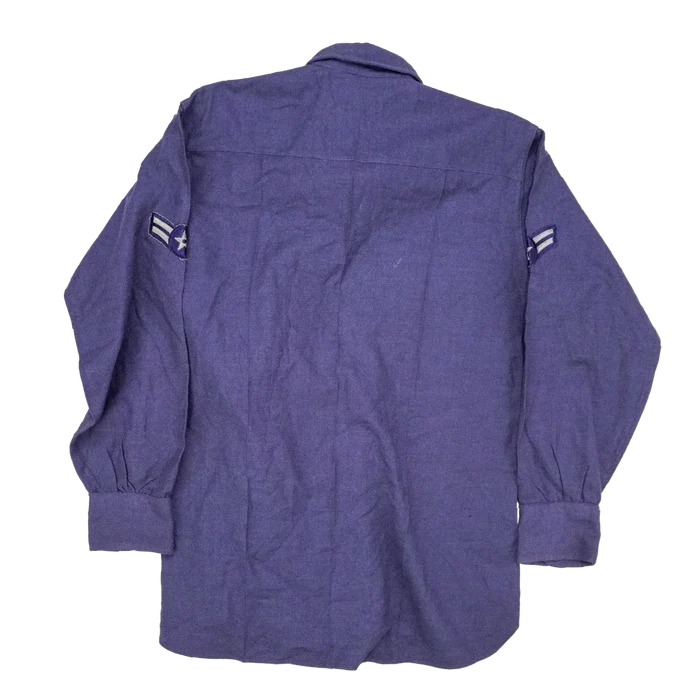 US Air Force Blue Service Shirt - Small - US Air Force Surplus - Service Shirts