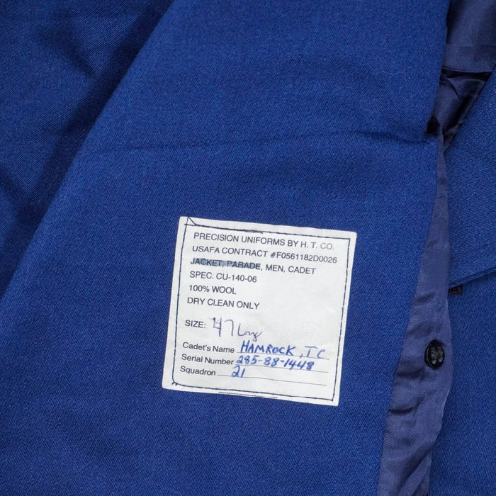 US Air Force Cadet Overcoat - 47L, XLarge - US Air Force Surplus - Great Coats