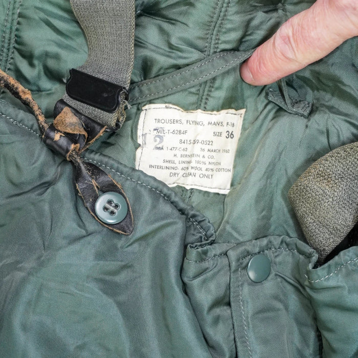 US Air Force F-1B Flying Trousers - 36, Large - US Air Force Surplus - Winter Trousers