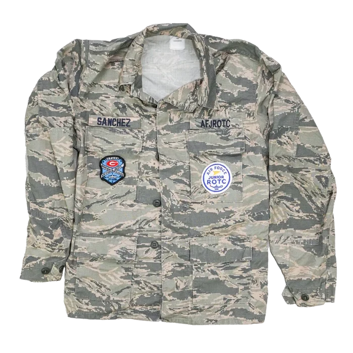 US Air Force JROTC ABU Shirt - 36R, Small - US Air Force Surplus - Field Shirts