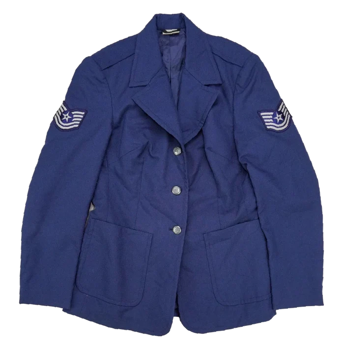 US Air Force Tropical Women's Service Dress Jacket - 11R, Medium - US Air Force Surplus - Field Jackets