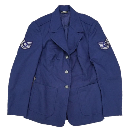 US Air Force Tropical Women's Service Dress Jacket - 11R, Medium - US Air Force Surplus - Field Jackets