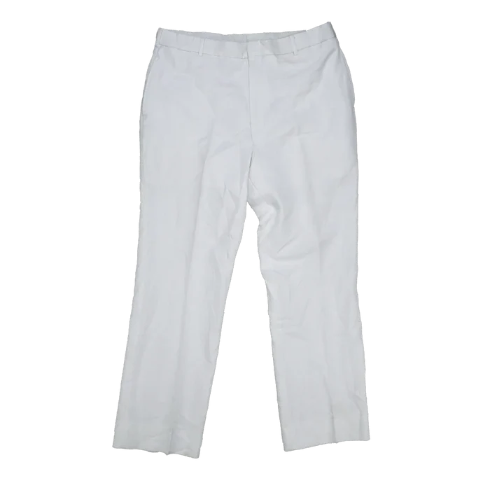 US Air Force White Parade Dress Trousers - 37L, Large - US Air Force Surplus - Dress Trousers