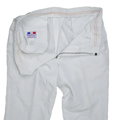 US Air Force White Parade Dress Trousers - 37L, Large - US Air Force Surplus - Dress Trousers