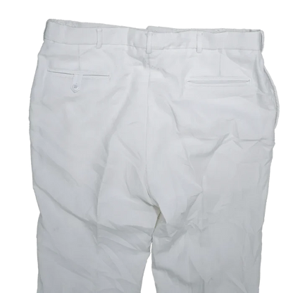 US Air Force White Parade Dress Trousers - 37L, Large - US Air Force Surplus - Dress Trousers