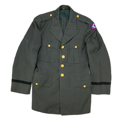 US Army 1950s Officers Service Dress Jacket - 38S, Medium - US Army Surplus - Field Jackets