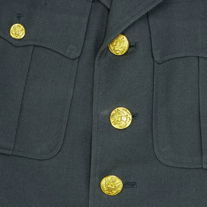 US Army 1950s Officers Service Dress Jacket - 38S, Medium - US Army Surplus - Field Jackets