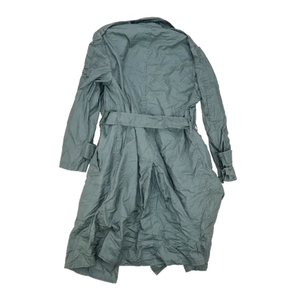 US Army 1970s Green Raincoat - 36R, Small - US Army Surplus - Rain Jackets