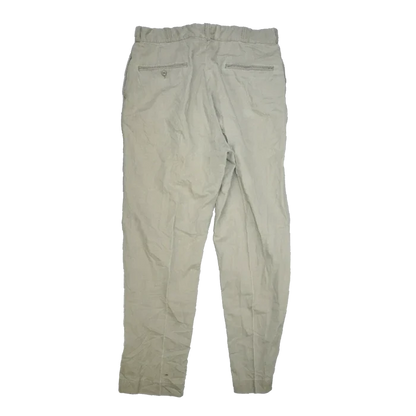 US Army 1970s Khaki Chino Trousers - 36x31, Large - US Army Surplus - Dress Trousers