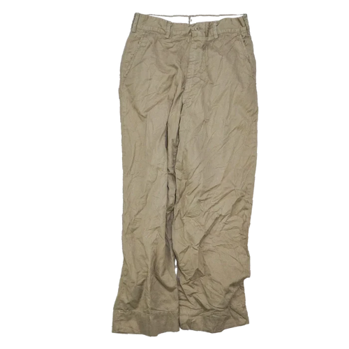 US Army Khaki Chino Trousers - 30S, Small - US Army Surplus - Dress Trousers