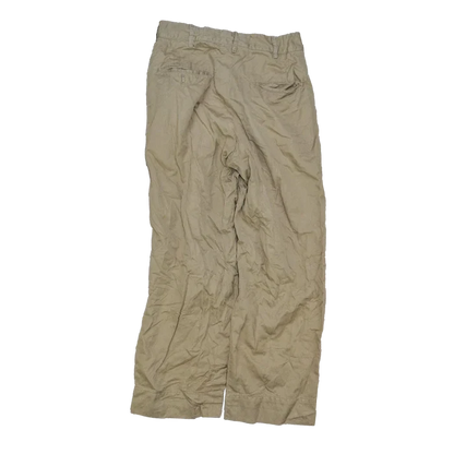 US Army Khaki Chino Trousers - 30S, Small - US Army Surplus - Dress Trousers