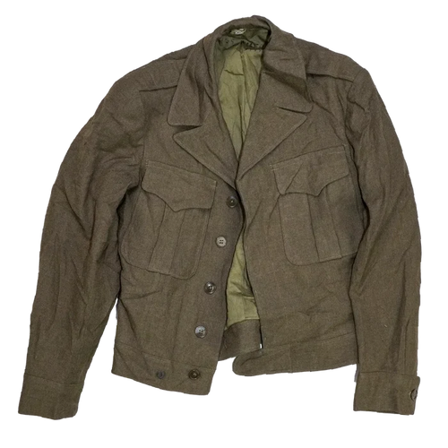 US Army M-1950 Wool Ike Jacket - 36R, Small - US Army Surplus - Field Jackets