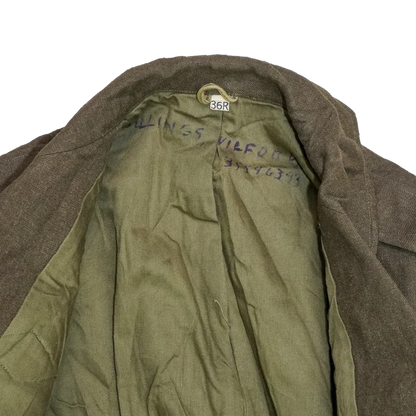 US Army M-1950 Wool Ike Jacket - 36R, Small - US Army Surplus - Field Jackets