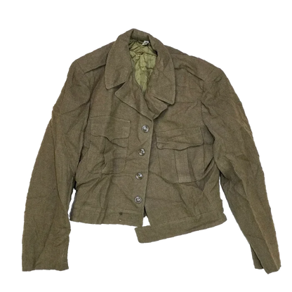 US Army M-1950 Wool Ike Jacket - 40L, Medium, Item 1 - US Army Surplus - Field Jackets