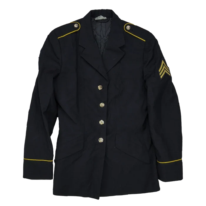 US Army Women's Blue Service Dress Jacket - 8WR, Small - US Army Surplus - Field Jackets