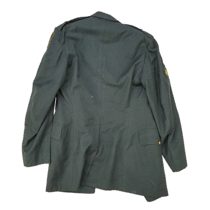 US Army Wool Service Dress Jacket - 37L, Small - US Army Surplus - Dress Jackets