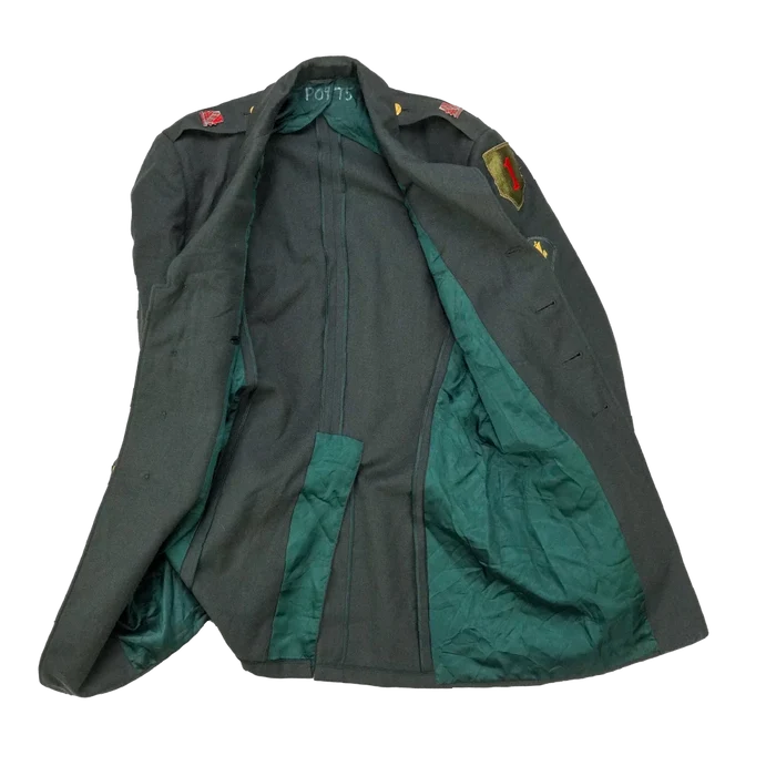 US Army Wool Service Dress Jacket - 37L, Small - US Army Surplus - Dress Jackets