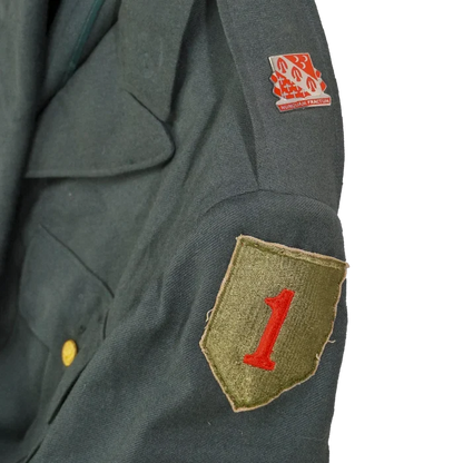 US Army Wool Service Dress Jacket - 37L, Small - US Army Surplus - Dress Jackets