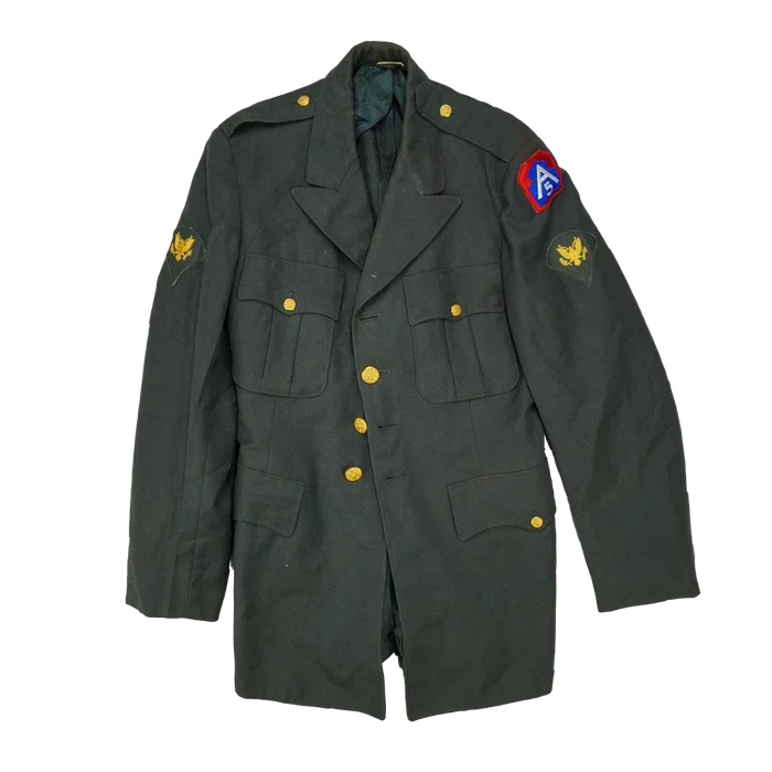US Army Wool Service Dress Jacket - 40L, Medium - US Army Surplus - Field Jackets