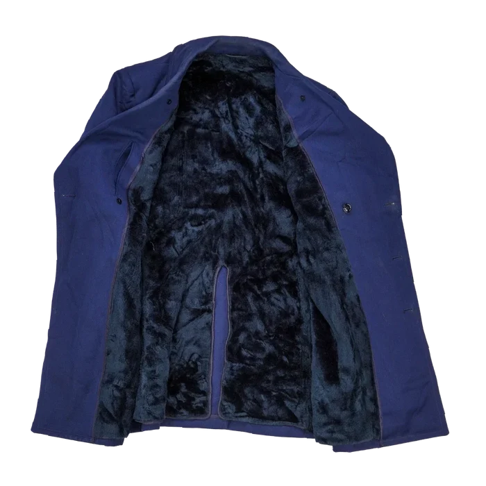 US Coast Guard Wool Overcoat - 40L, Medium - US Navy Surplus - Great Coats