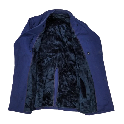 US Coast Guard Wool Overcoat - 40L, Medium - US Navy Surplus - Great Coats