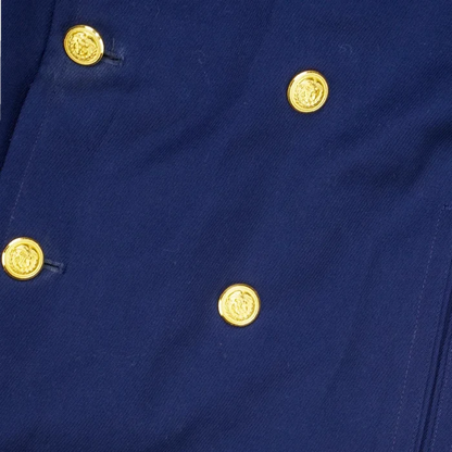 US Coast Guard Wool Overcoat - 40L, Medium - US Navy Surplus - Great Coats