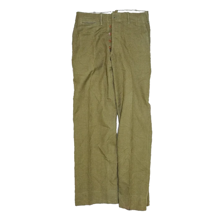 US M37 Wool Field Trousers - 28x33, Small - US Army Surplus - Combat Trousers