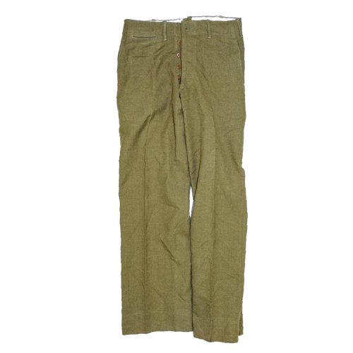 US M37 Wool Field Trousers - 28x33, Small - US Army Surplus - Combat Trousers