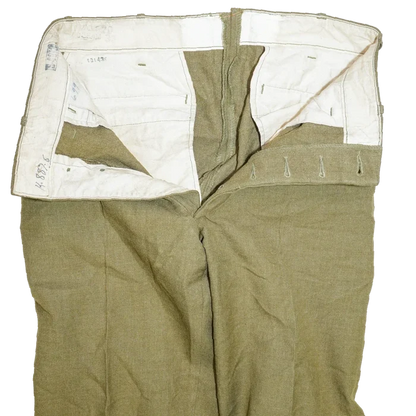 US M37 Wool Field Trousers - 28x33, Small - US Army Surplus - Combat Trousers