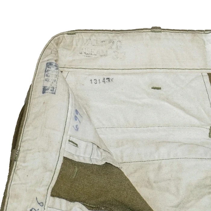 US M37 Wool Field Trousers - 28x33, Small - US Army Surplus - Combat Trousers