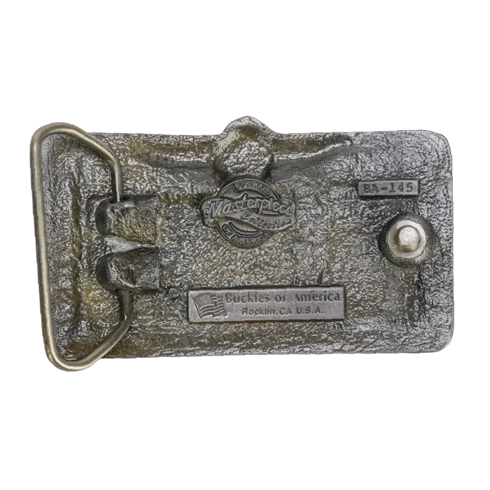 US Made 101st Airborne Belt Buckle, Item 2 - Army & Outdoors - Belts