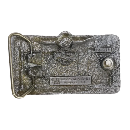 US Made 101st Airborne Belt Buckle, Item 2 - Army & Outdoors - Belts