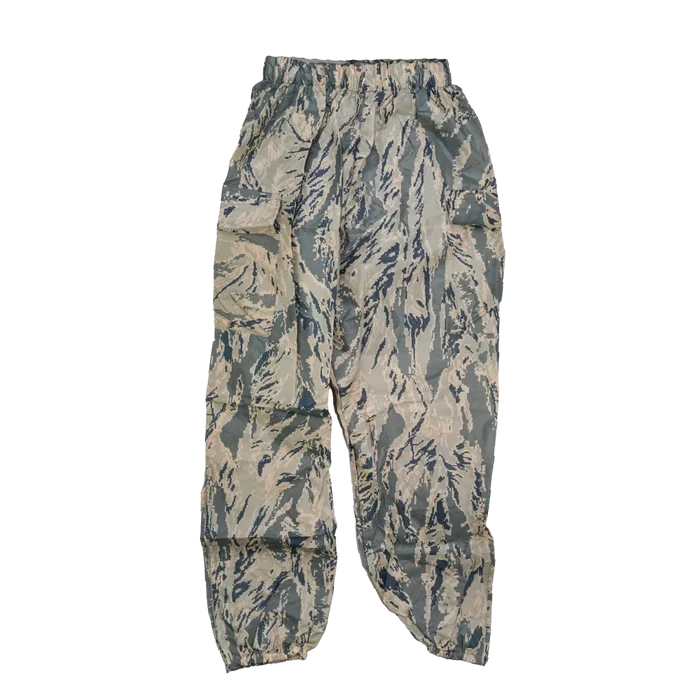 US Made ABU Camo Nylon Lightweight Rain Suit - XLarge - Army & Outdoors - Rain Jackets