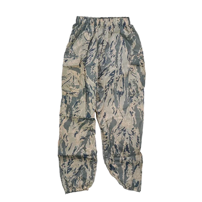 US Made ABU Camo Nylon Lightweight Rain Suit - XLarge - Army & Outdoors - Rain Jackets