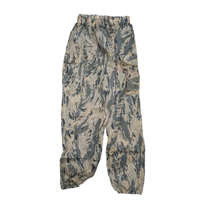 US Made ABU Camo Nylon Lightweight Rain Suit - XLarge - Army & Outdoors - Rain Jackets
