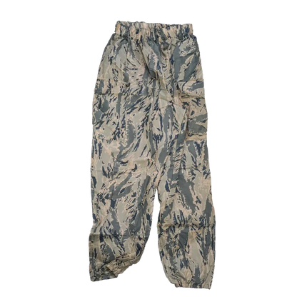 US Made ABU Camo Nylon Lightweight Rain Suit - XLarge - Army & Outdoors - Rain Jackets