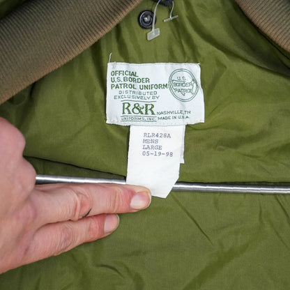 US Made Border Patrol Field Jacket - Large - Army & Outdoors - Field Jackets