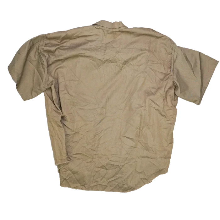 US Made Khaki Short Sleeve Shirt - 5XLarge, Item 1 - Army & Outdoors - Service Shirts