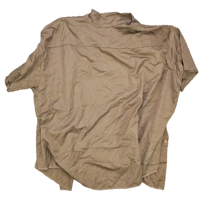 US Made Khaki Short Sleeve Shirt - 5XLarge, Item 2 - Army & Outdoors - Service Shirts