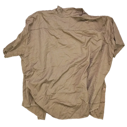 US Made Khaki Short Sleeve Shirt - 5XLarge, Item 2 - Army & Outdoors - Service Shirts