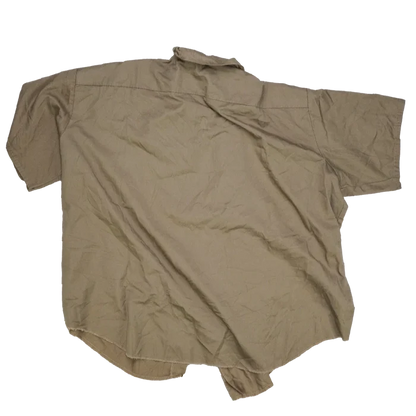 US Made Khaki Short Sleeve Shirt - 5XLarge, Item 3 - Army & Outdoors - Field Shirts