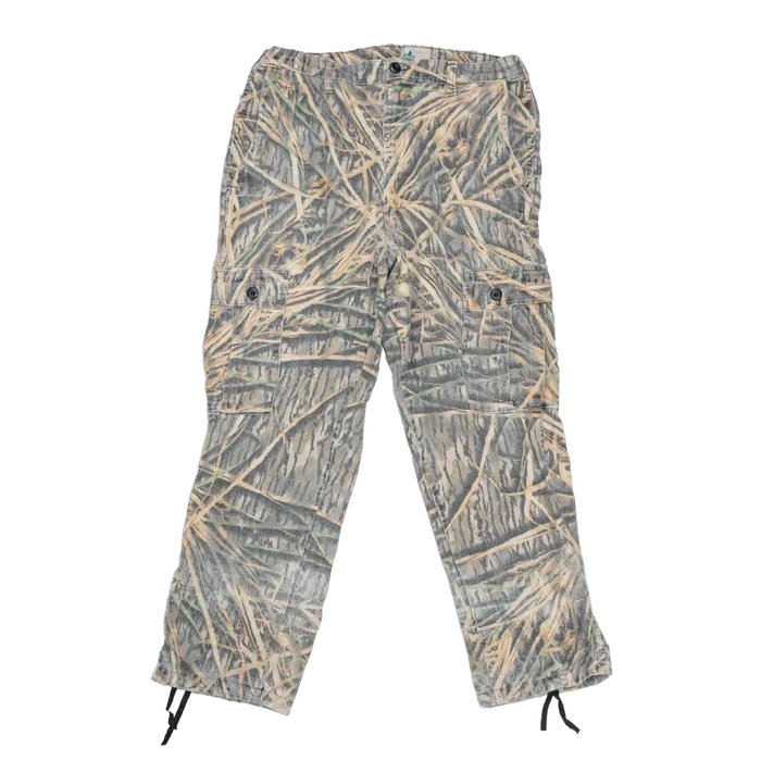 US Made Mossy Oak Grass Camo Field Trousers - Large - Army & Outdoors - Combat Trousers