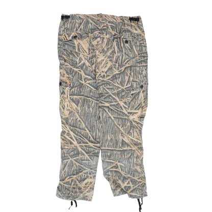 US Made Mossy Oak Grass Camo Field Trousers - Large - Army & Outdoors - Combat Trousers