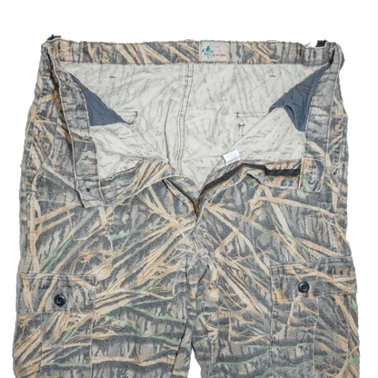 US Made Mossy Oak Grass Camo Field Trousers - Large - Army & Outdoors - Combat Trousers