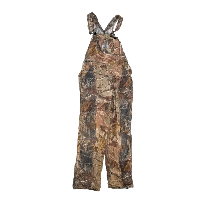 US Made Round House Realtree Camo Kids Bib Overalls - 12, Large - Army & Outdoors - Overalls