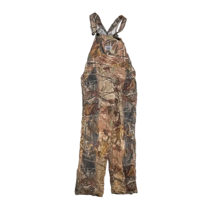 US Made Round House Realtree Camo Kids Bib Overalls - 12, Large - Army & Outdoors - Overalls
