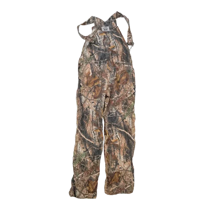 US Made Round House Realtree Camo Kids Bib Overalls - 12, Large - Army & Outdoors - Overalls